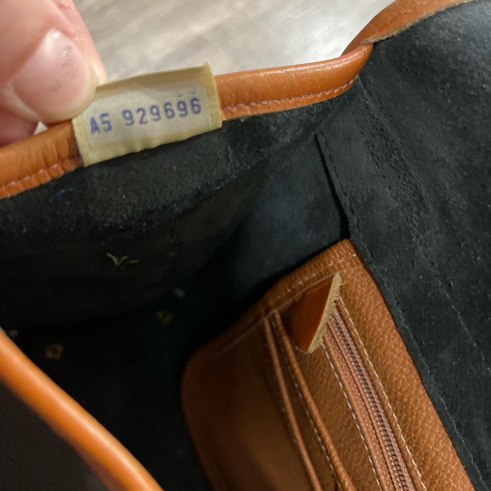 Dooney & Bourke all weather leather black preppy crossbody satchel Lagenlook Y2K - Picture 8 of 14
